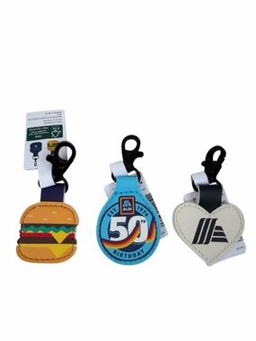 ALDI Quarter Holder Keychain Set of 3